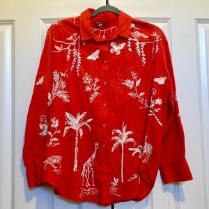 Johnny Was - Sarabi Boxy Pocket Shirt